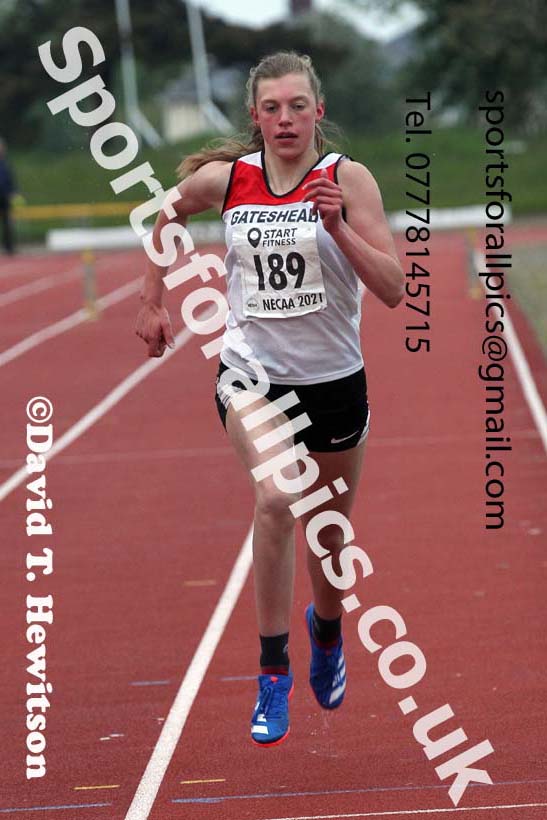 1500 metres steeplechase, 2021 North East Grand Prix No. 3, Monkton, Wednesday, june 2nd. Photo: David T. Hewitson/Sports for All Pics